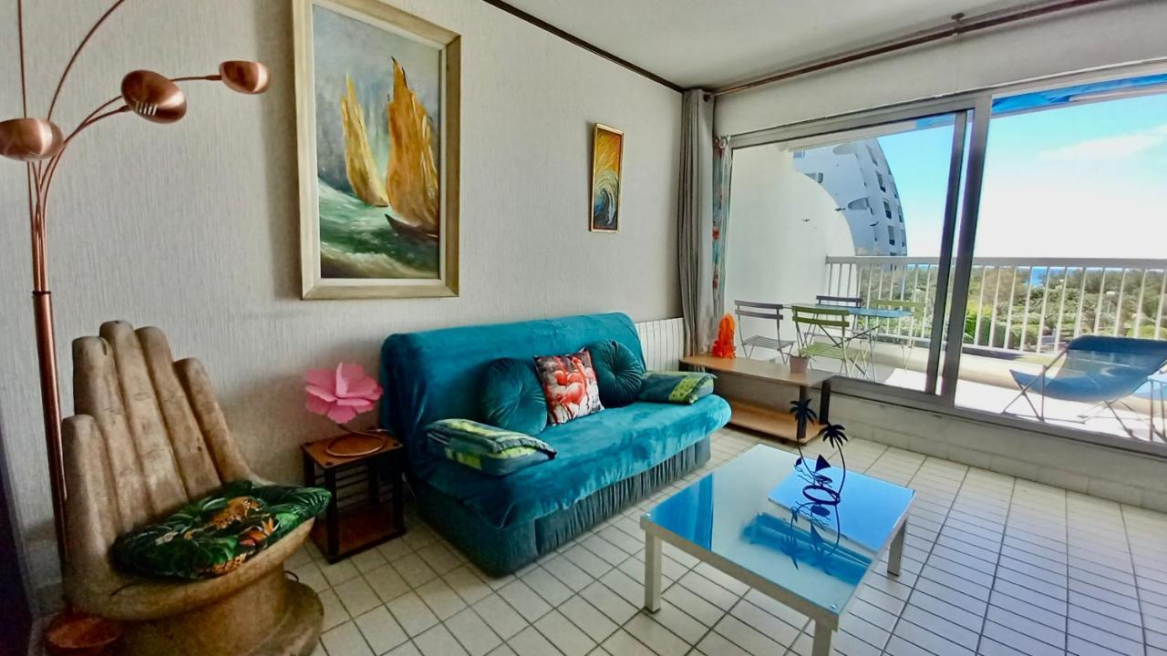 Le Cocon de Flo, studio face à la mer au couchant La Grande-Motte Exterior foto